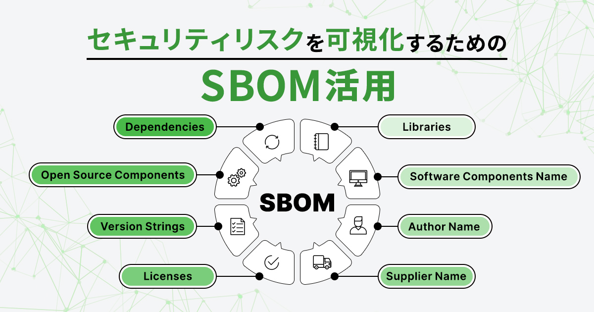 セキュリティリスクを可視化するためのSBOM活用｜みんなの